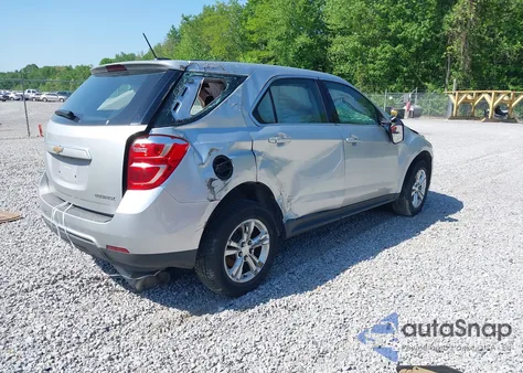 2016 Chevrolet Equinox Ls из США, поврежденный, VIN 2GNALBEK2G1182338